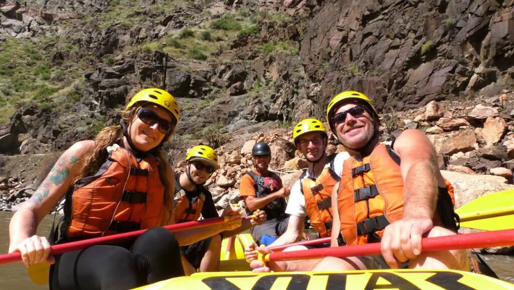 Another adventure he took me on for my birthday. Rafting and ziplining in the same day!